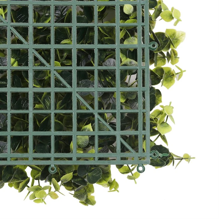 Grass Plastic Privacy Artificial Boxwood Hedge Mats
